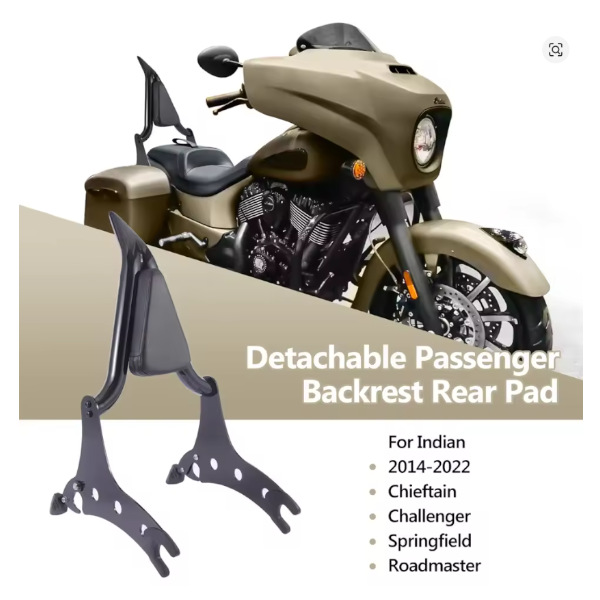 Custom Detachable Passenger Backrest